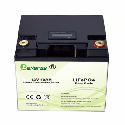 Baterai Surya 12V 40Ah Lithium Ion Lifepo4 Untuk E - Boat Solar Street Light