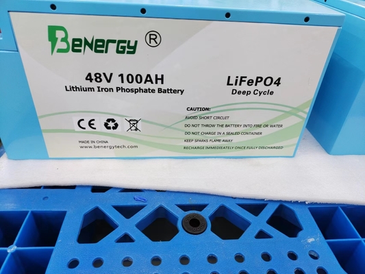 Baterai Lithium Ion 48 Volt 100AH ​​Lifepo4 Dengan Fungsi Bluetooth