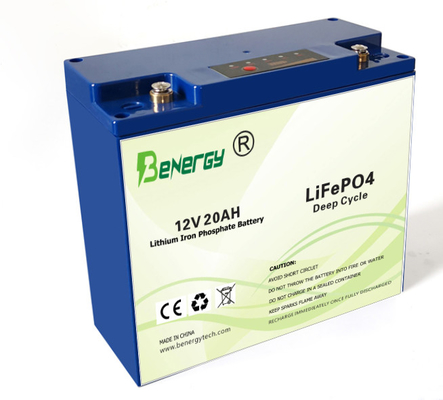 Lifepo4 12V 20AH Battery Pack M5 Terminal Ganti Baterai Asam Timbal