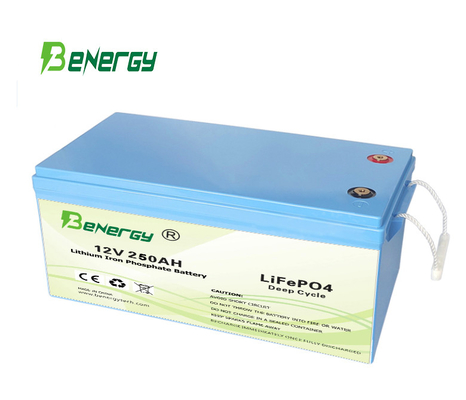 Baterai Lifepo4 250AH RV 12V daya tinggi untuk penyimpanan energi tata surya