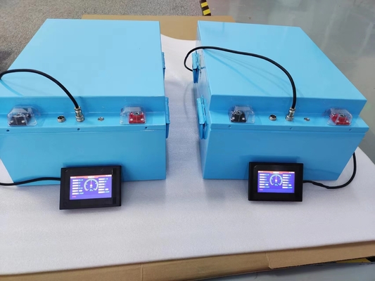 Baterai Lithium Iron Phosphate 48V 230Ah Dengan Layar LCD Baterai Perahu Listrik