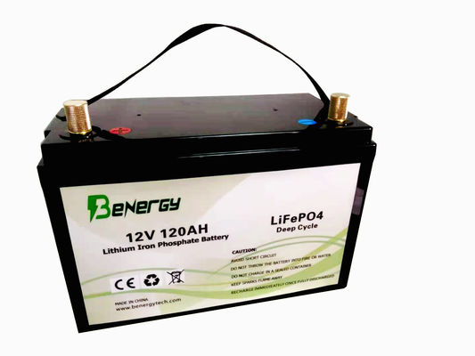 120Ah 12V Paket Baterai Lithium IP65 Lithium Iron Phosphate Pack 150A