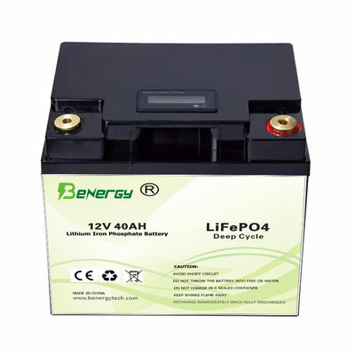 Baterai Lithium Ion LiFePO4 12V 40Ah Untuk Mode Pengisian CC Trolley Golf
