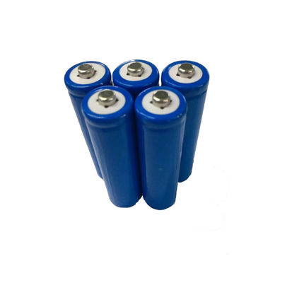 Baterai Li Ion Silinder AA 3.2V 500mAh LiFePO4 14500 Sel Baterai Lithium Ion Terlindungi