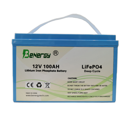 Baterai Solar Lifepo4 12v paket baterai lithium isi ulang 12V 100AH