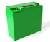 Green 20AH 12V Lithium Battery Pack 3000 Cycle Life Konektor 4S1P
